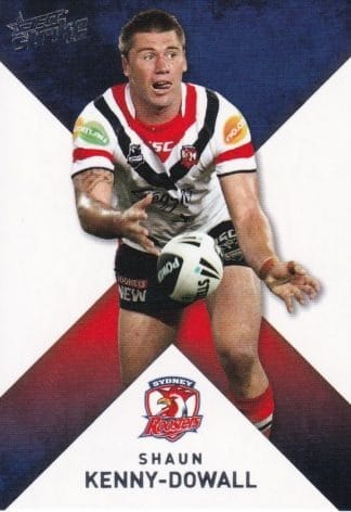 2011 NRL Strike Common Card - Base 165 Shaun Kenny-Dowall Sydney Roosters