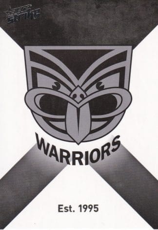 2011 NRL Strike Common Card - Base 173 Warriors Logo