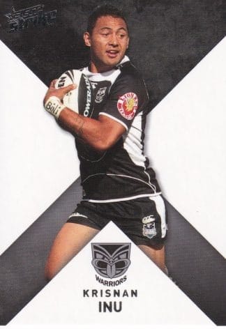 2011 NRL Strike Common Card - Base 179 Krisnan Inu Warriors
