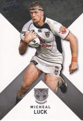 2011 NRL Strike Common Card - Base 181 Michael Luck Warriors