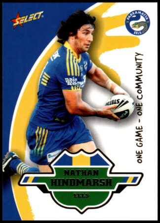 2011 NRL One Game Community Cards - OC5 Nathan Hindmarsh Parramatta Eels