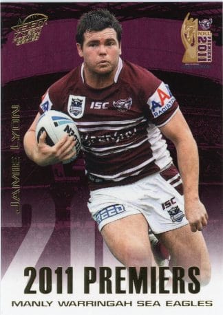 2011 NRL Premiers Set - PC04 Jamie Lyon Manly Sea Eagles