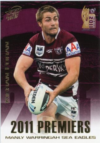2011 NRL Premiers Set - PC07 Kieran Foran Sea Eagles