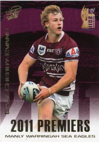 2011 NRL Premiers Set - PC08 Daly Cherry-Evans Manly Sea Eagles
