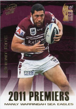 2011 NRL Premiers Set - PC11 Brent Kite Manly Sea Eagles
