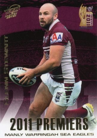 2011 NRL Premiers Set - PC14 Glenn Stewart Manly Sea Eagles