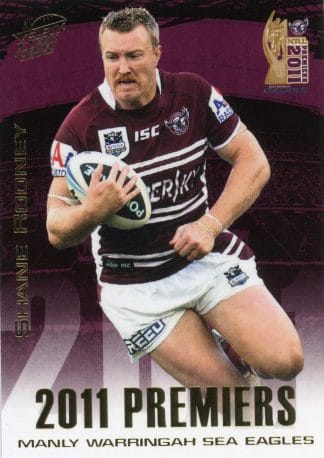 2011 NRL Premiers Set - PC15 Shane Rodney Manly Sea Eagles
