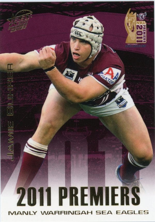 2011 NRL Premiers Set - PC16 Jamie Buhrer Manly Sea Eagles