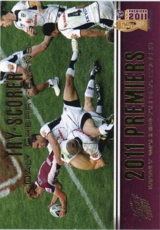 2011 NRL Premiers Set - PC20 Daly Cherry-Evans Manly Sea Eagles