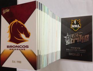 2011 NRL Strike Base Set - 196 Common Cards