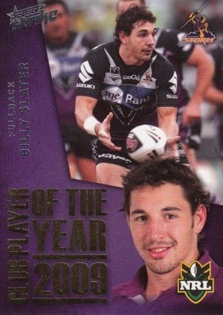 2011 NRL Strike 2009 Club Player Of The Year - CP07 Billy Slater Melbourne Storm