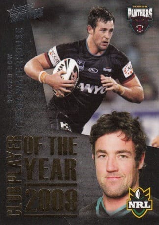 2011 NRL Strike 2009 Club Player Of The Year - CP11 Trent Waterhouse Penrith Panthers