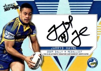 2011 NRL Strike Medallist Signature - MS3 Jarryd Hayne Parramatta Eels