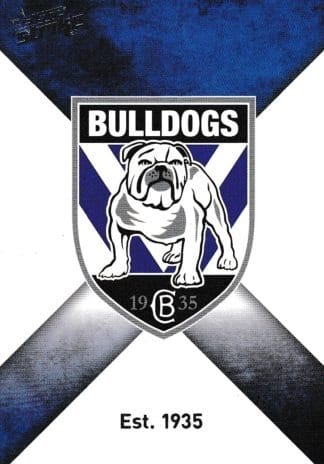 2011 NRL Strike Common Card - Base 017 Canterbury Bulldogs Logo