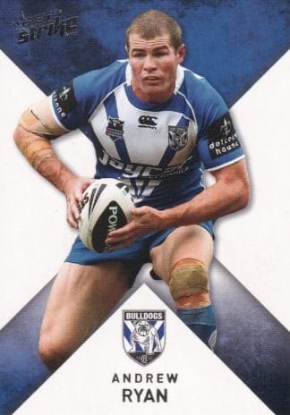 2011 NRL Strike Common Card - Base 018 Andrew Ryan Canterbury Bulldogs