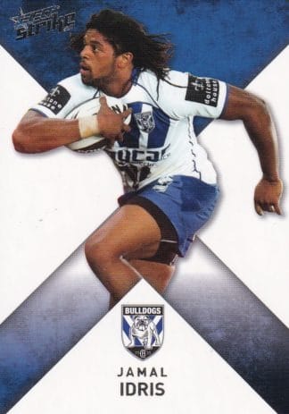 2011 NRL Strike Common Card - Base 022 Jamal Idris Canterbury Bulldogs