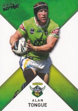 2011 NRL Strike Common Card - Base 030 Alan Tongue Canberra Raiders