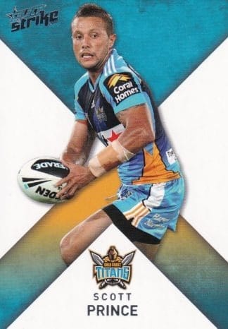 2011 NRL Strike Common Card - Base 054 Scott Prince Gold Coast Titans