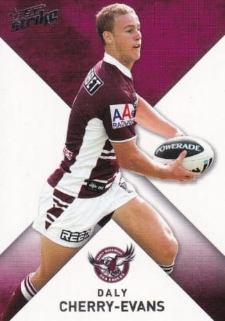 2011 NRL Strike Common Card - Base 068 Daly Cherry-Evans Manly Sea Eagles