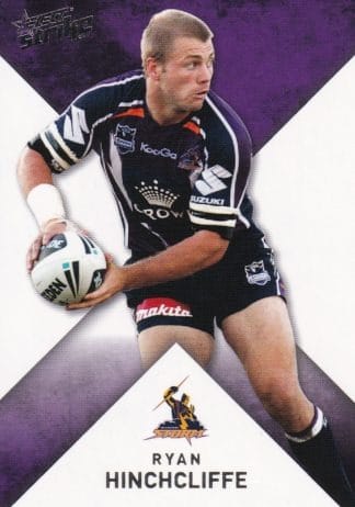 2011 NRL Strike Common Card - Base 083 Ryan Hinchcliffe Melbourne Storm
