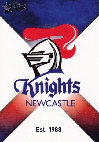 2011 NRL Strike Common Card - Base 089 Newcastle Knights Logo