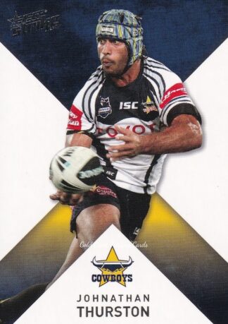 2011 NRL Strike Common Card - Base 102 Johnathan Thurston North Qld Cowboys