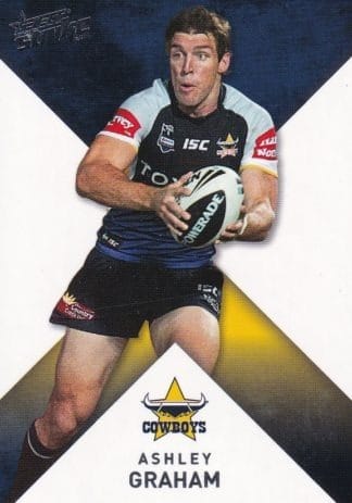 2011 NRL Strike Common Card - Base 106 Ashley Graham North Qld Cowboys