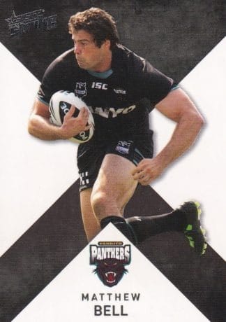 2011 NRL Strike Common Card - Base 127 Matthew Bell Penrith Panthers