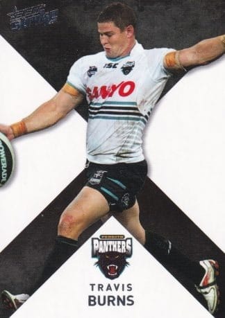 2011 NRL Strike Common Card - Base 128 Travis Burns Penrith Panthers