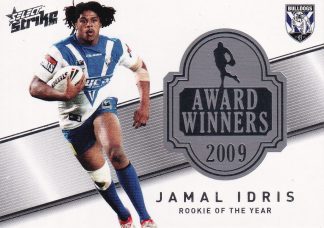 2011 NRL Strike Award Winner - AW03 Jamal Idris Canterbury Bulldogs
