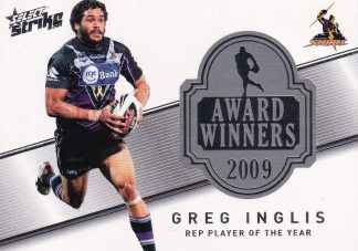 2011 NRL Strike Award Winner - AW04 Greg Inglis Melbourne Storm