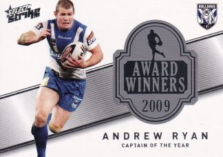 2011 NRL Strike Award Winner - AW05 Andrew Ryan Canterbury Bulldogs