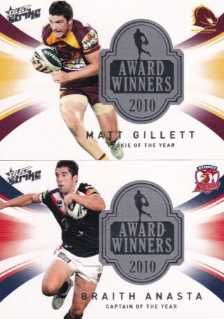 2011 NRL Strike Award Winners