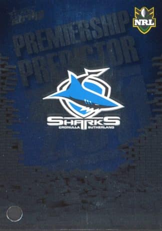 2011 NRL Strike Premiership Predictor - PP04 Cronulla Sharks