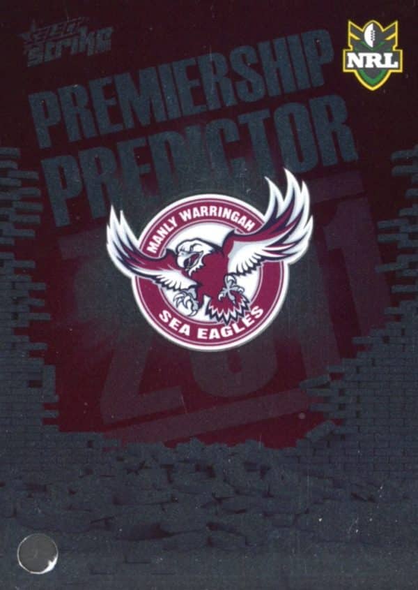 2011 NRL Strike Premiership Predictor - PP06 Manly Sea Eagles