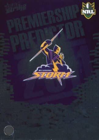 2011 NRL Strike Premiership Predictor - PP07 Melbourne Storm