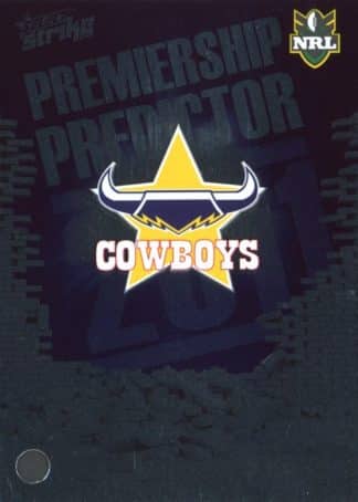 2011 NRL Strike Premiership Predictor - PP09 North Qld Cowboys