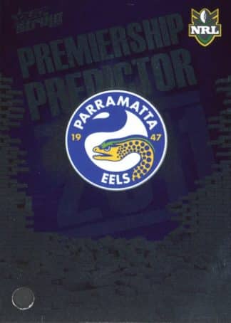2011 NRL Strike Premiership Predictor - PP10 Parramatta Eels