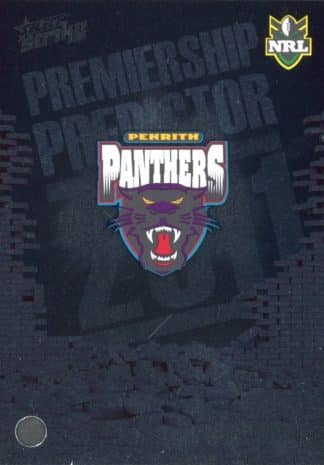 2011 NRL Strike Premiership Predictor - PP11 Penrith Panthers
