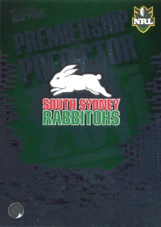 2011 NRL Strike Premiership Predictor - PP13 South Sydney Rabbitohs