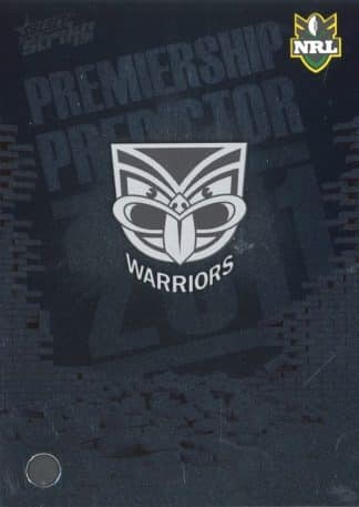 2011 NRL Strike Premiership Predictor - PP15 Warriors
