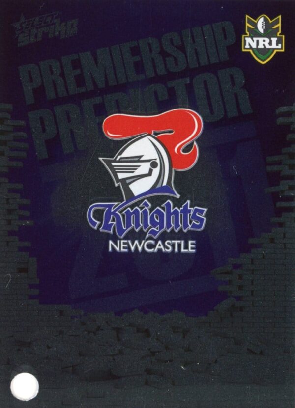 2011 NRL Strike Top Try Scorer - TS08 Akuila Uate Newcastle Knights - Image 2