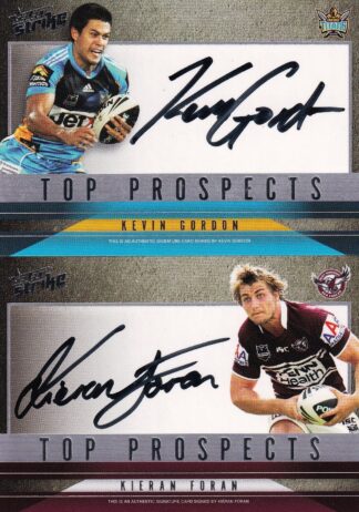 2011 NRL Strike Top Prospects Signatures