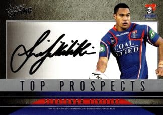 2011 NRL Strike Top Prospect - TP08 Siuatonga Likiliki Newcastle Knights