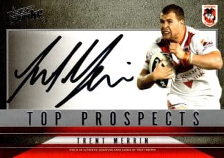 2011 NRL Strike Top Prospect - TP12 Trent Merrin St George Dragons