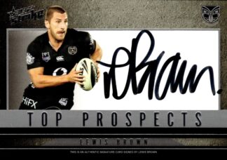 2011 NRL Strike Top Prospect - TP15 Lewis Brown Warriors