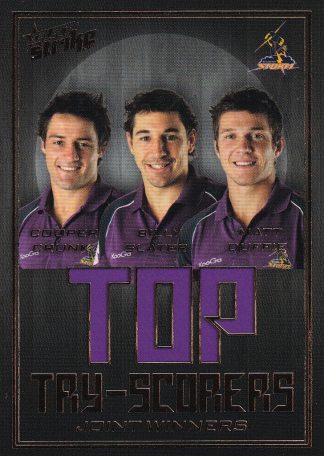 2011 NRL Strike Top Try Scorer - TS07 Cronk, Slater, Duffie Melbourne Storm