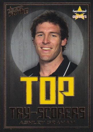 2011 NRL Strike Top Try Scorer - TS09 Ashley Graham North QLD Cowboys