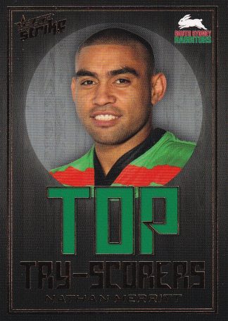 2011 NRL Strike Top Try Scorer - TS13 Nathan Merritt South Sydney Rabbitohs