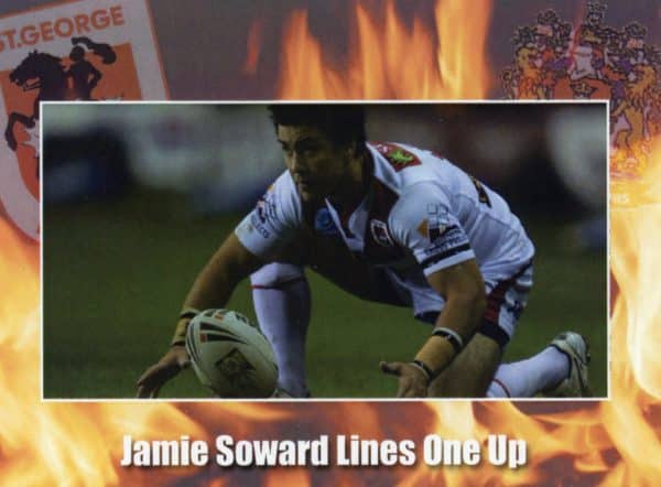 2011 World Club Challenge - Card 27 Jamie Soward
